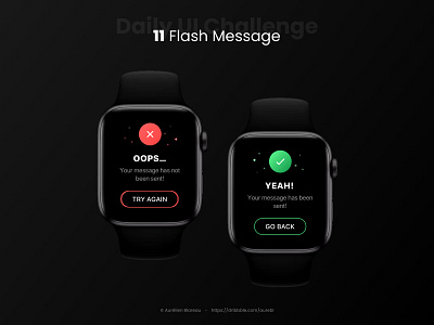 Flash Message - Daily UI 011
