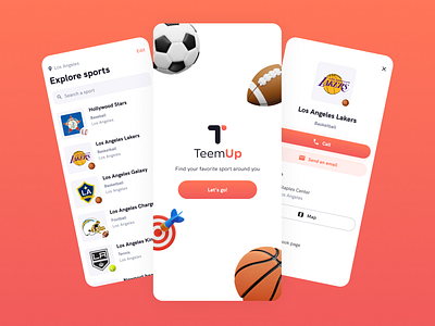 Sport App Concept app branding bravostudio design figma logo nocode ui ui design