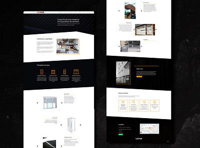 leofer website branding company design designs entrepreneurship identity design minimal ui ui design uidesign web web design webdesign