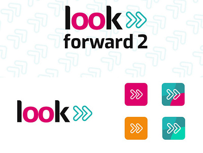 Look Forward 2 Identity Design branding company design design art entrepreneurship flat identity branding identity design logo minimal