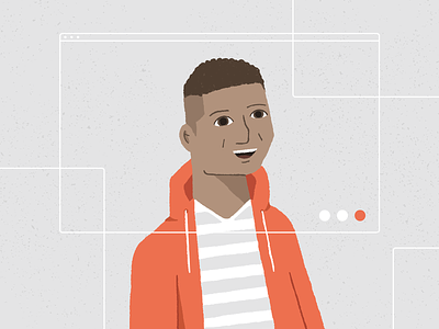Faces of Nuna: Famien branding data diversity identity illustration man people spotlight