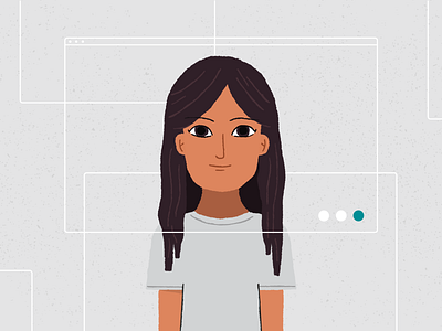 Faces of Nuna: Divya branding data diversity idenity illustration people spotlight startup