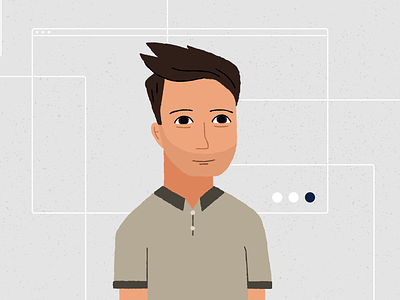Faces of Nuna: James blog brand data diversity identity illustration people startup