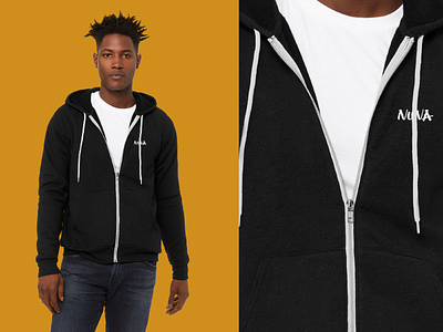 Nuna Branded Sweater analytics apparel branding data design healthcare swag sweater typography