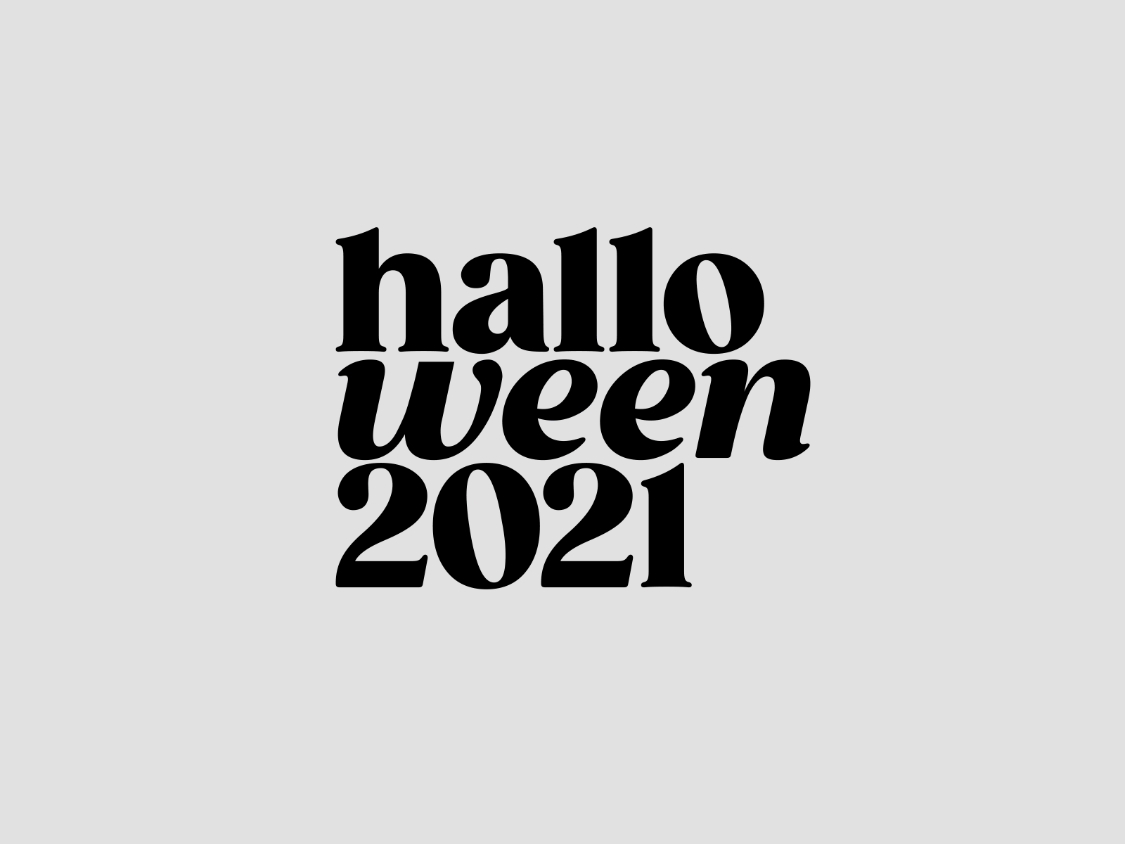 Happy Halloween animation autumn blink color fall halloween october season serif spooky type typography