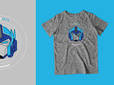 StreamSets T-shirt design illustration mockup streamsets transformers tshirt