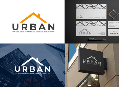 URBAN LOGO DESIGN branding design logo typography urban ux vector