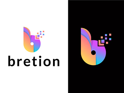 b letter logo design - Modern b logo - Initial b letter logo
