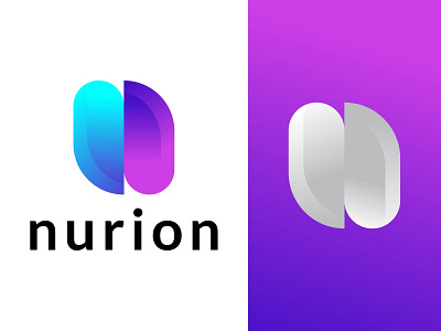 N letter logo mark - Modern n letter logo design