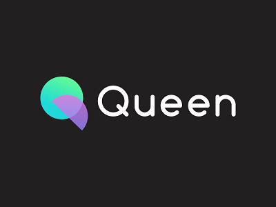 Modern Q letter logo design - overlapping letter q logo mark
