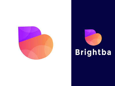 Modern B letter logo design - Abstract B logo - Initial B logo