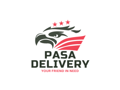 PASA delivery delivery service logo logo design minimal minimalist modern
