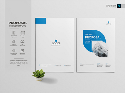 Project Proposal a4 paper brochure design brochure template business catalog catalog design company company profile corporate photoshop template portfolio print ready project proposal proposal propsal template psd psd propsal psd template simple template