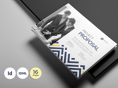 Project Proposal a5 agency booklet brochure design brochure template business catalog design corporate cover creative design horizontal landscape layout modern portfolio print ready project proposal