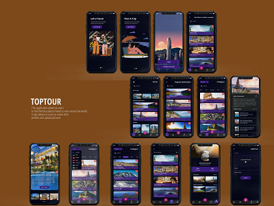 Travel App adobexd appdesign behance design inspiration graphic design illustration mobileappdesign ui uidesign uiux userinterface ux webdesign