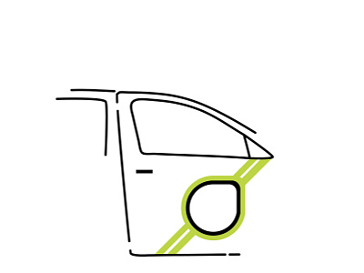The Dublin Taxi design digital dublin illustration ireland lineart