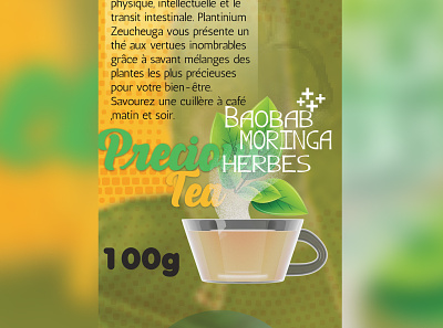 Precious Tea brand identity branding packaging product design product label