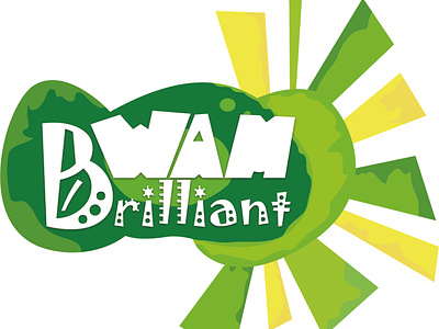 Bwam Brilliant brand identity branding illustration logo logo design