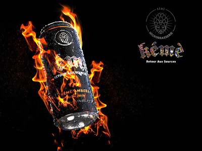Kémè Some Campaign Shot beer brand brand identity branding craft-beer logo