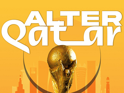 Road To Quatar fifa logo show world cup