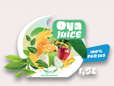 Oya Juice II branding label
