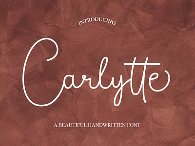 Carlyyte - Modern Minimalist Script