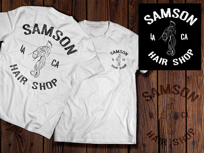 Samson Hair Shop | T-shirt Design