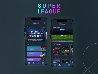 Super league app app application design mobile super league superleague ui ui design uidesign ux uxdesign web design