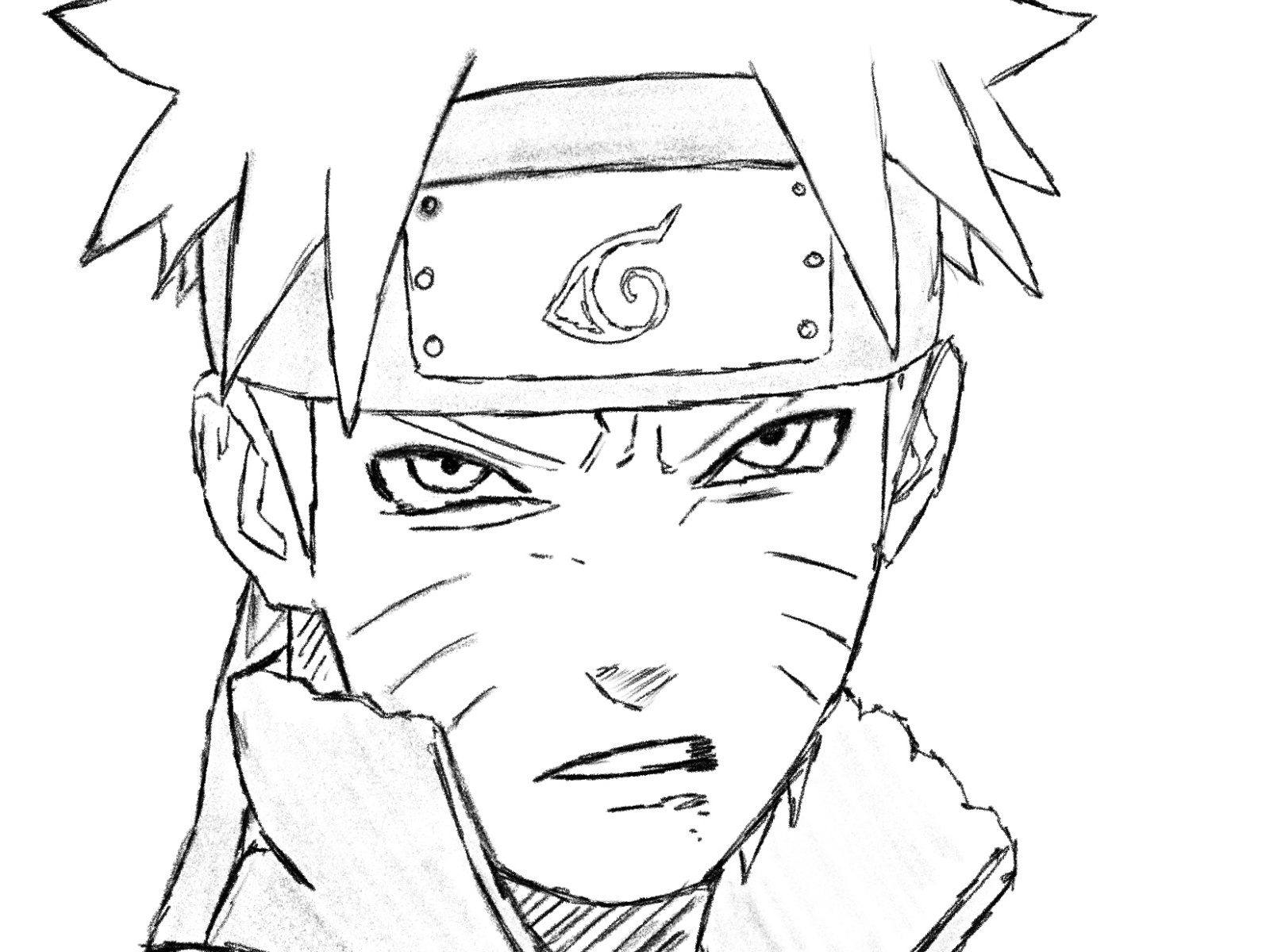 My Blog: HOW TO DRAW NARUTO FACE  Naruto drawings, Drawings, Naruto