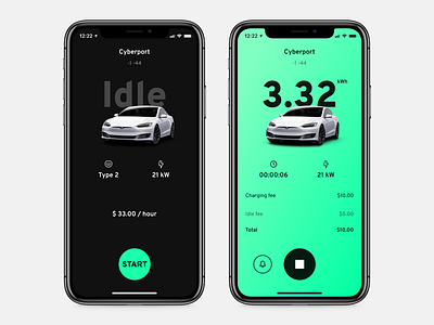 EV charging app for oneCharge