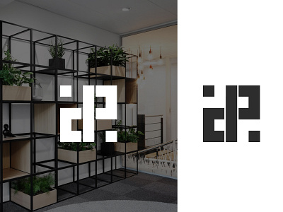 D - P - Grid = Logo Design Concept concept deisgn logo vector