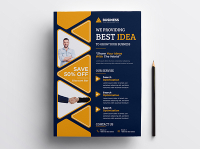 Flyer Design corporate flyer flyer design illustration inspiration vector