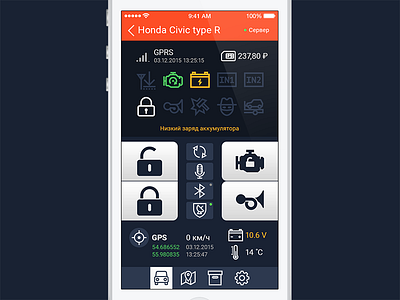 Alarm app alarm app car icons mobile ui ux