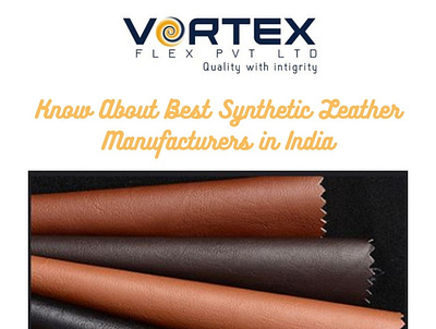 Know About Best Synthetic Leather Manufacturers in India