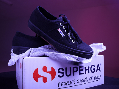 Superga - Product Photography packaging photography product photography shoes sneakers studio photography