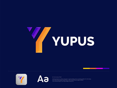 y letter logo apps apps logo brand identity business creative logo design gradient logo logo logo mark modern modern logo modern logo design symbol y letter logo y logo