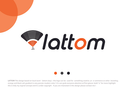 lattom logo by hasanul creation creative logo logo logo mark