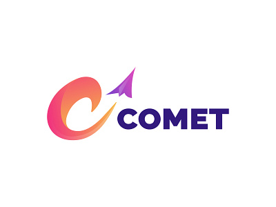 Comet - Rocketship Logo | dailylogochallenge