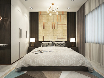 Residence Interior- Orion Group Master Bed
