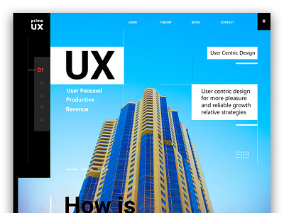 Prime UX Work Page | Look portfolio ui design ux webdesign website website design