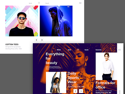 Kriti Brand Experience Daily UI 05 & 06