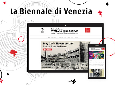 Kana Radevic Poster for La Biennale di Venezia architecture building drawing exhibition graphic design la biennale di venezia poster