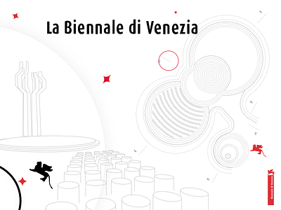 Poster for La Biennale di Venezia graphic design la biennale di venezia post poster