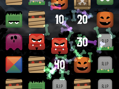 Linky Blocks - More Halloween Theme