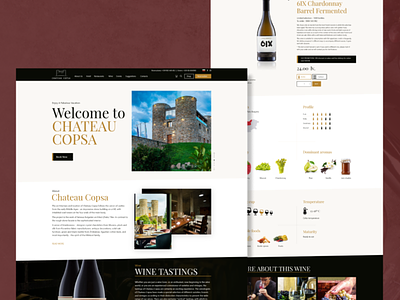 Chateau Copsa-Wine website