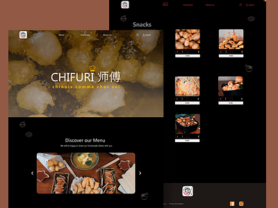 Chifuri-Food Website