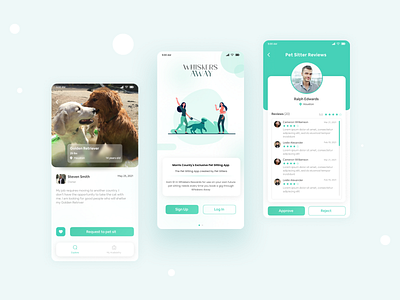 Pet Sitter - Mobile App Design