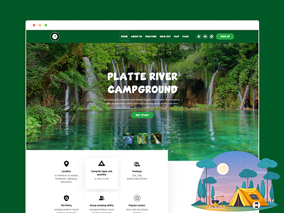 Power Camp - Website Design