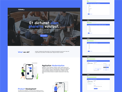 Termnl.tech - UI Design