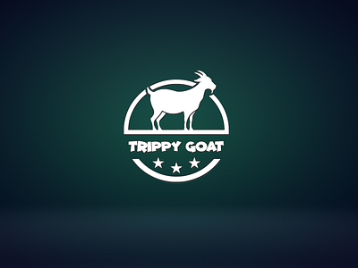 Trippy Goat - LOGO design branding design illustration logo png svg top ux ui designer ui designer ui designs vector